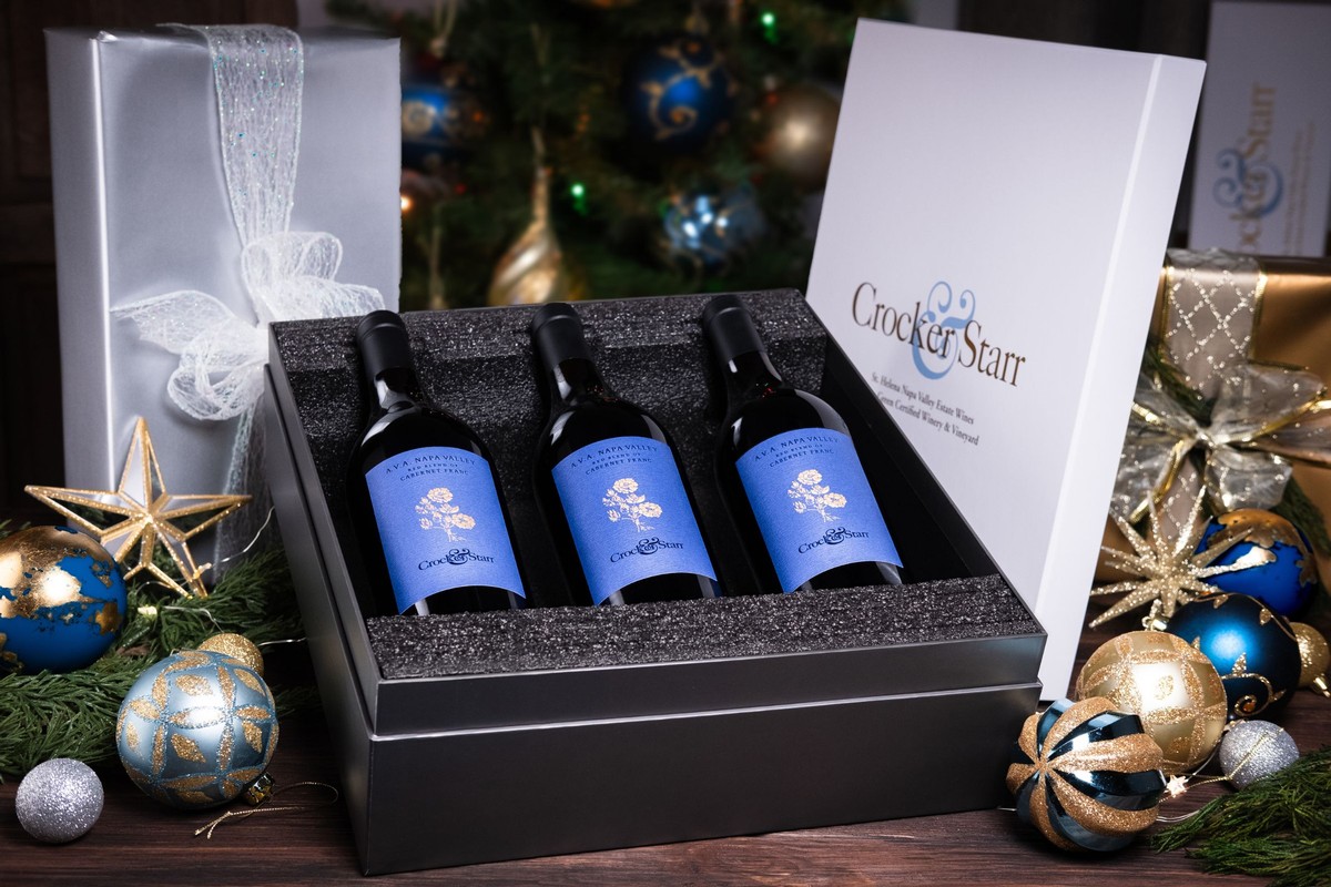 3 Vintage Vertical of Cabernet Franc Blend in a Logo Box